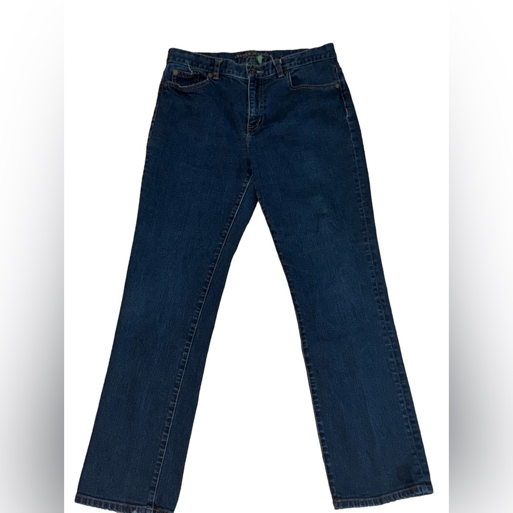 Lauren Jeans Co Dark Wash Bootcut Jeans Size 8